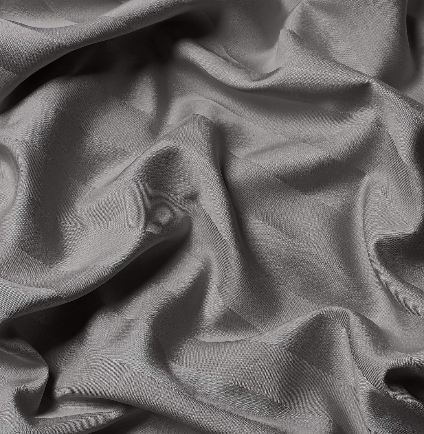 King Pillowcases by Pure Bamboo, Genuine 100% Organic Viscose Derived from Bamboo, Luxuriously Soft & Cooling, Double Stitching, Envelope Closure (2 King Pillowcases, Jacquard Stone)