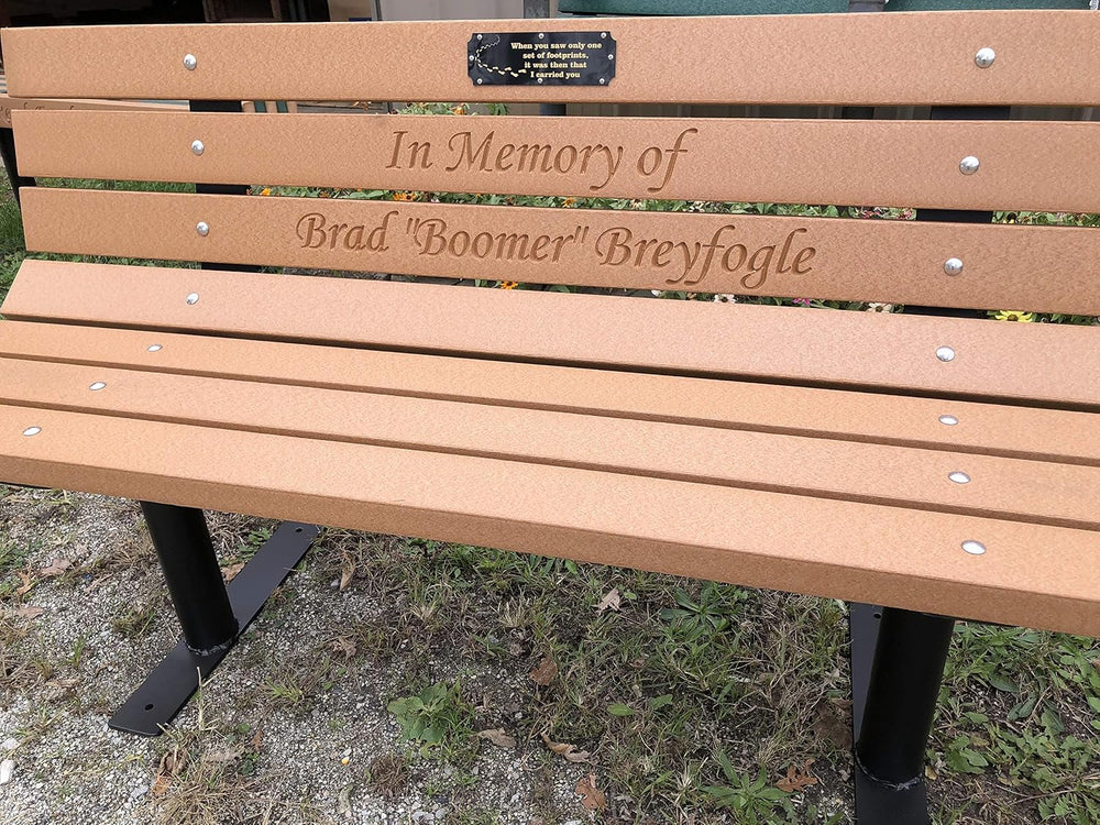 Memorial Park Bench