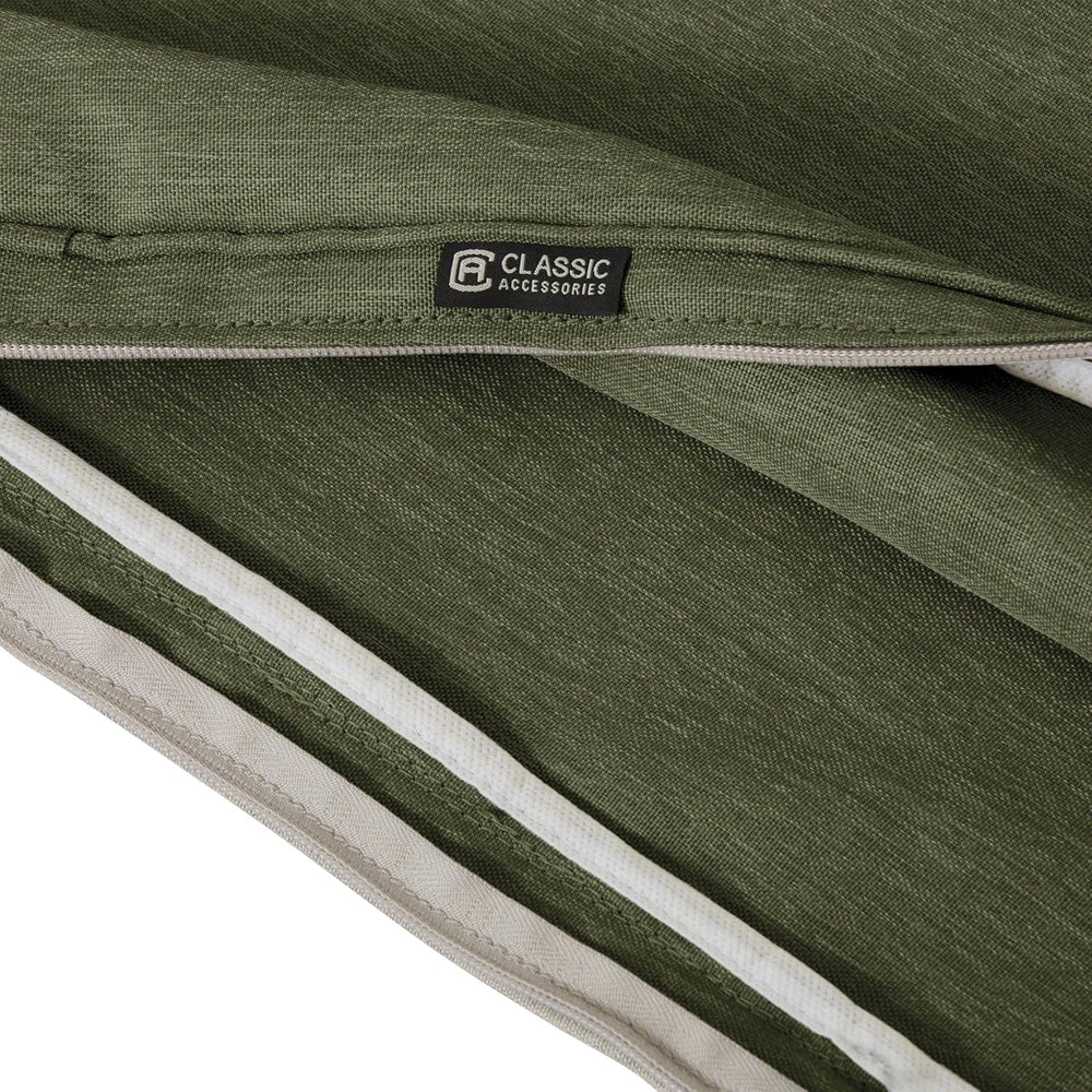 Classic Accessories Montlake Water-Resistant 21 x 21 x 3 Inch Square Outdoor ...