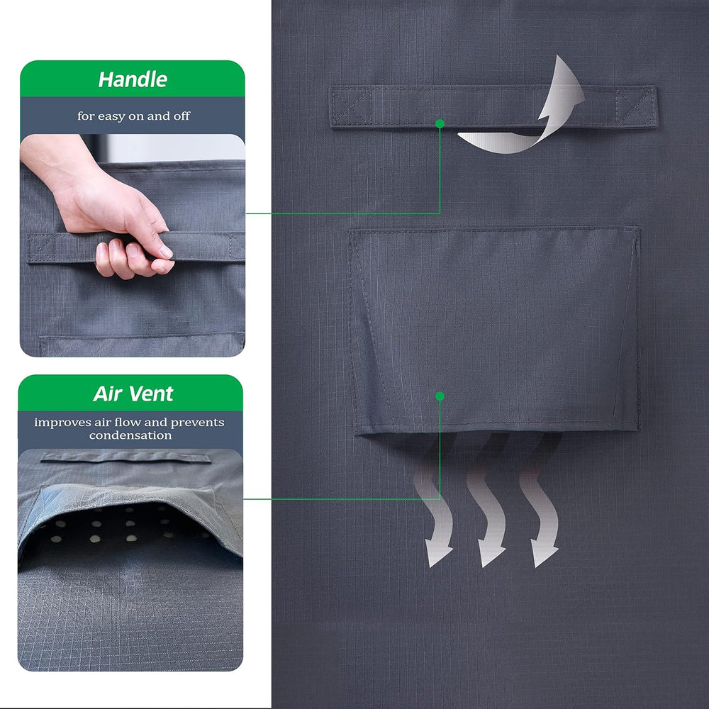 F&J Outdoors Patio Chaise Lounge Covers, 2-Pack, 79"L x 30"W x ...