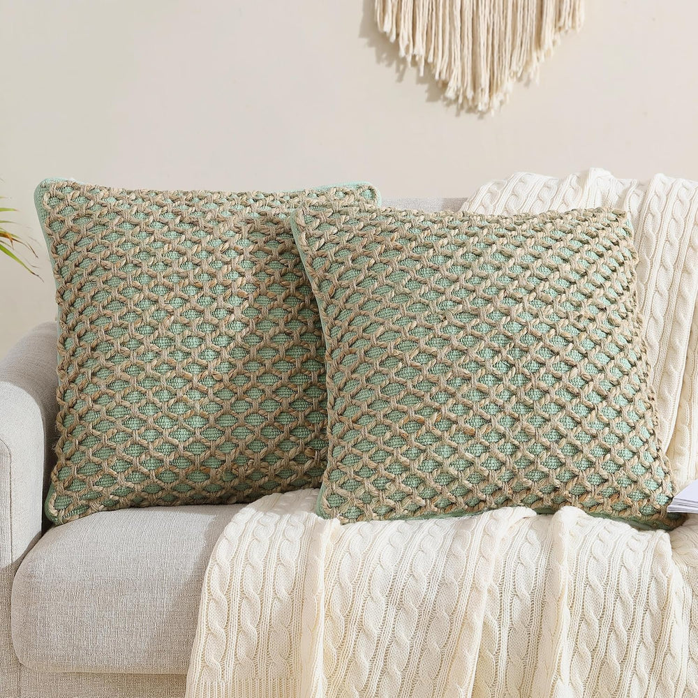Boho Living Jada 2 Pc Decorative Throw Pillow Covers, Pillow Insert not Inclu...