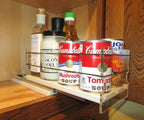 Heavy Duty Kitchen Spice Rack Storage - Pull Out Drawers For Kitchen Cabinets - Sliding Pantry Organizers - Seasoning Cabinet Pull Out Shelves - Made in USA - 5.75"W x 5.0"H x 10.6"D