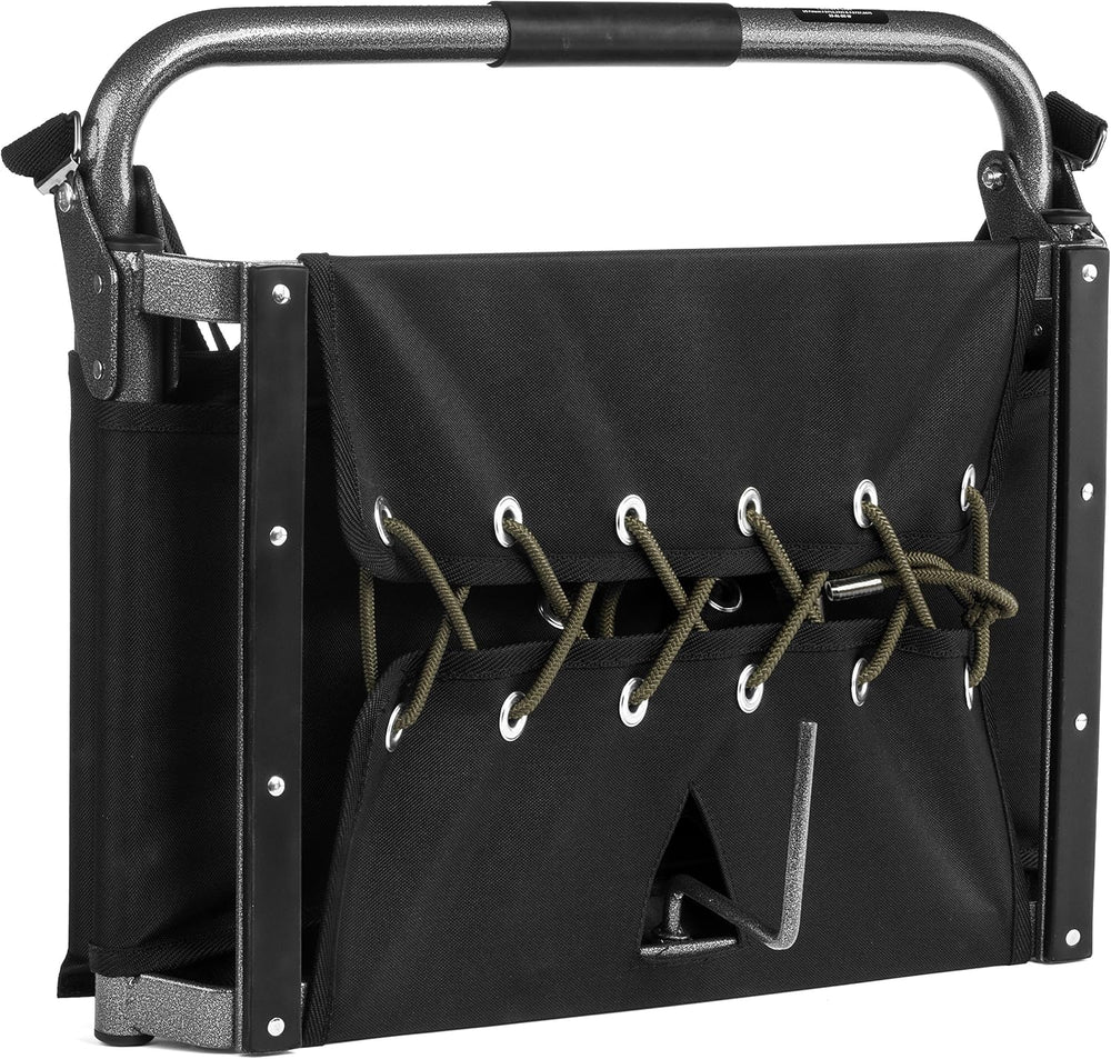 Cascade Mountain Tech Portable Folding Steel Stadium Seats for Bleachers , Gr...
