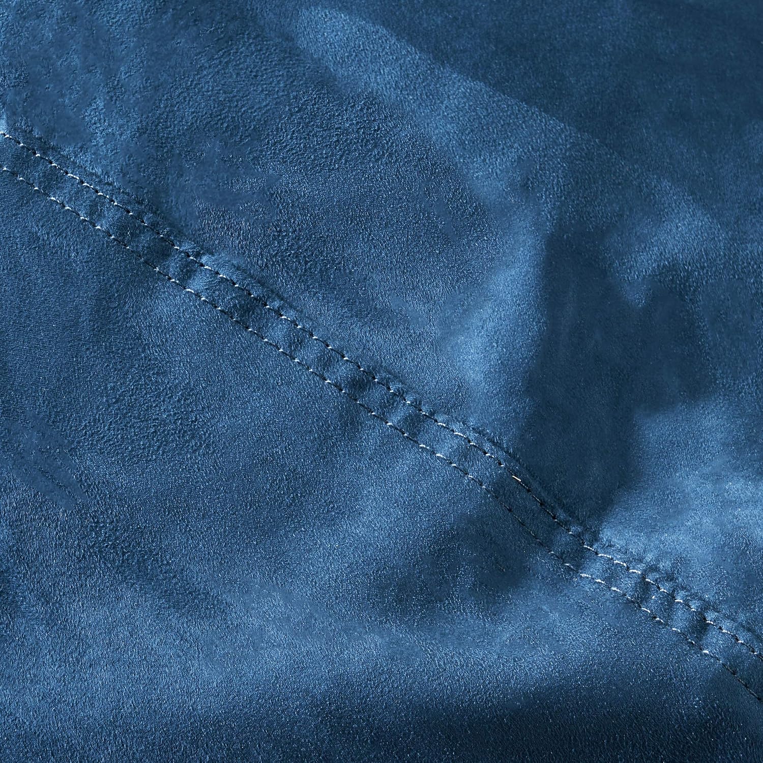 Christopher Knight Home Great Deal Furniture Haley 6 Ft Faux Suede Microfiber Bean Bag (Blue)