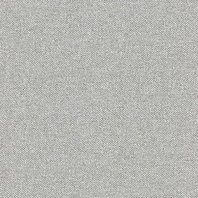 HomePop Open Back Upholstered Wood Frame Dining Chairs - Gray Solid Woven (Set of 2)