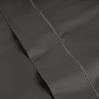 LANE LINEN Pillow Case Covers King, Set of 2, 100% Egyptian Cotton Sateen, Soft Cool & Smooth Pillow Cases - Black