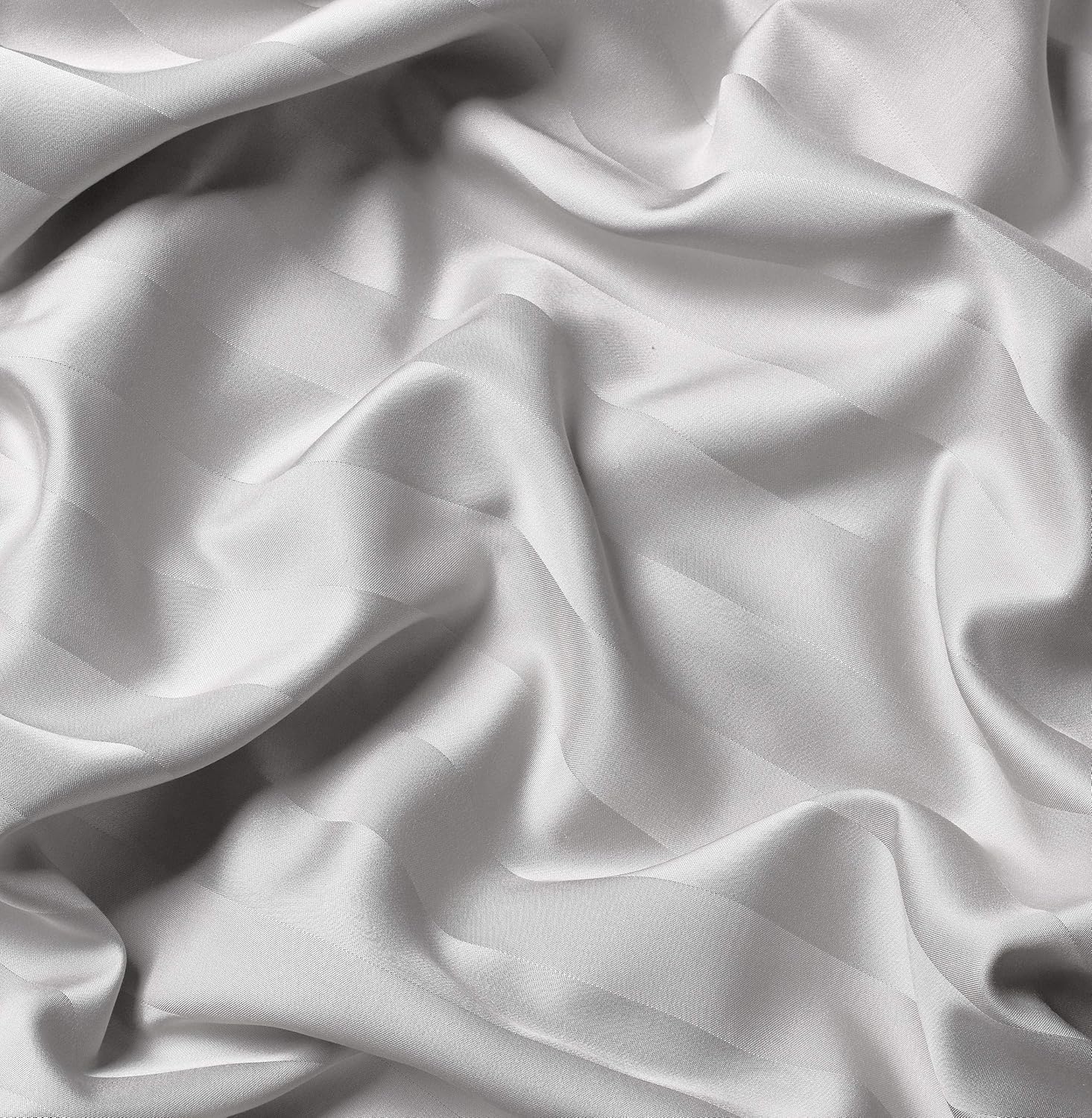 King Pillowcases by Pure Bamboo, Genuine 100% Organic Viscose Derived from Bamboo, Luxuriously Soft & Cooling, Double Stitching, Envelope Closure (2 King Pillowcases, Jacquard White)