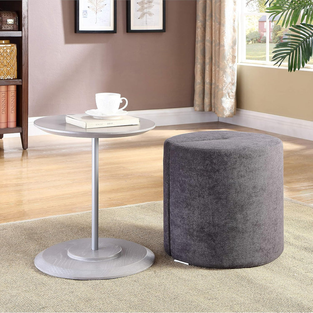 Mission Hills Furniture Ashwood Table with Fabric Ottoman, Living Room, Dark ...