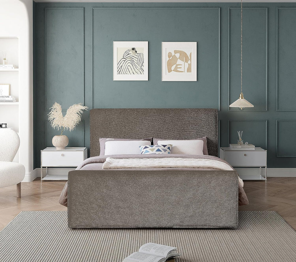 Meridian Furniture StylusBrown-F Stylus Collection Modern | Contemporary Bouc...