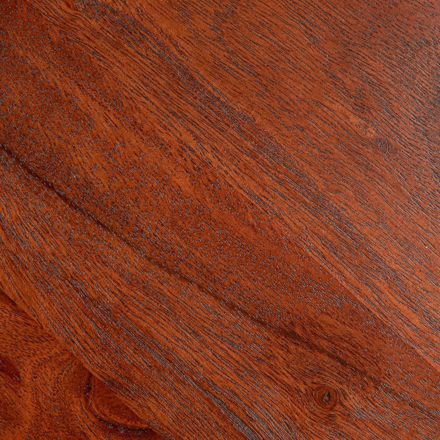 Creative Co-Op Stacked Pedestal Cocktail Side Table, Dark Chestnut