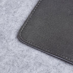 Premium Felt Desk Mat | Small 12" x 27.5" | Multifunctional Desk Pad for Home Office | Light Gray