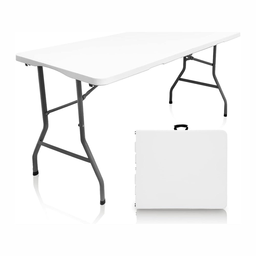 5FT Folding Table,Versatile Foldable Table,Portable | Utility folding table i...