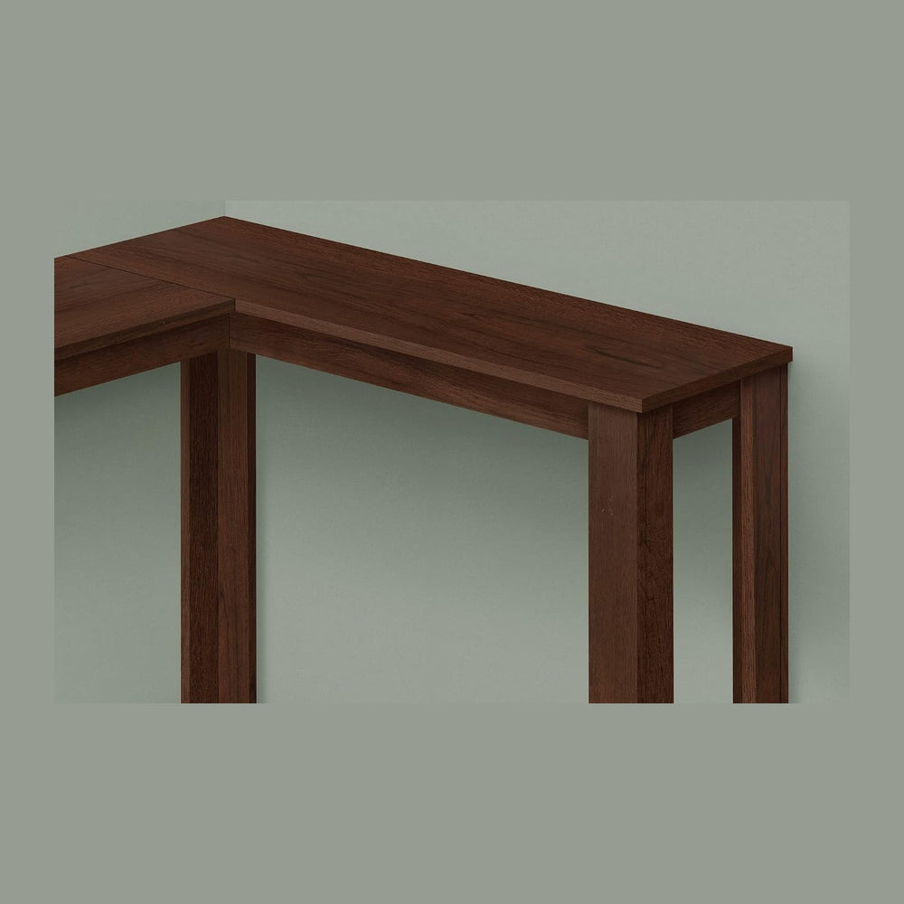 Accent Table, Console, Entryway, Narrow, Corner, Living Room, Bedroom, Brown ...