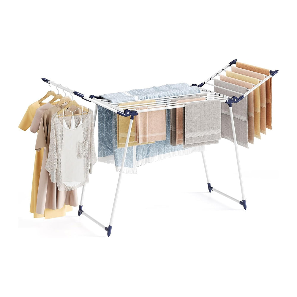 APEXCHASER Clothes Drying Rack Foldable, Large Drying Rack Clothing, Winged L...