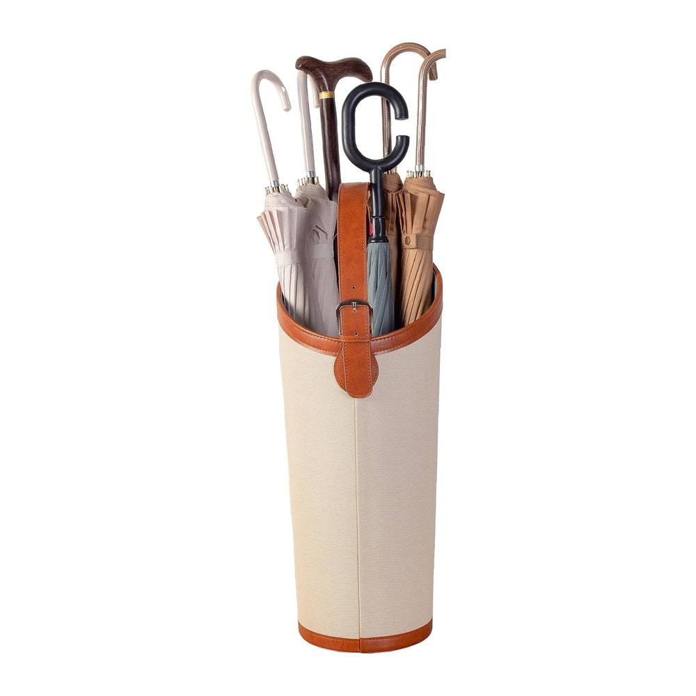 Artificial Leather Tall Umbrella Holer Rack Entryway Indoor for Business,Offi...