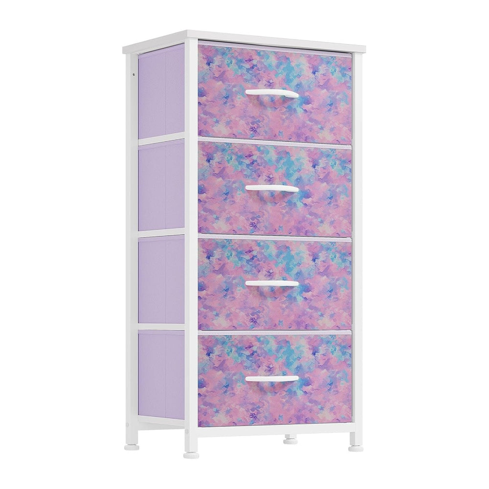 DWVO Dresser with 4 Drawers - Storage Tower Unit, Dresser for Bedroom, Living...