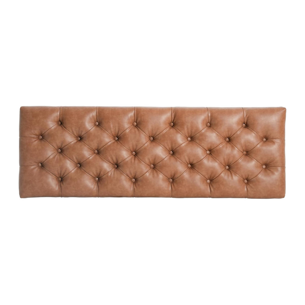 Christopher Knight Home Ottilie PU Leather Storage Ottoman Bench, Wooden Rect...