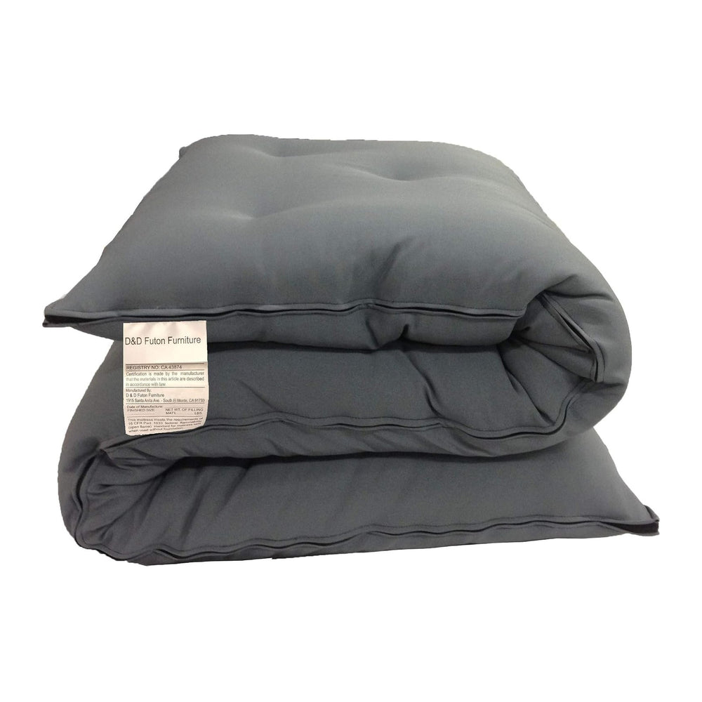D&D Futon Furniture Traditional Japanese Floor Rolling Futon Mattresses, ...