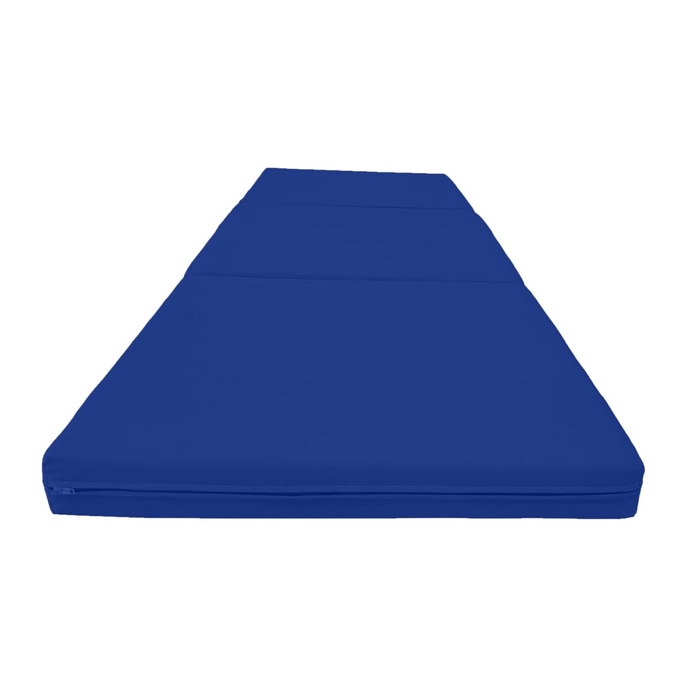 D&D Futon Furniture Trifold Foam Beds, Floor Tri-Fold Bed, Foldable Shiki...