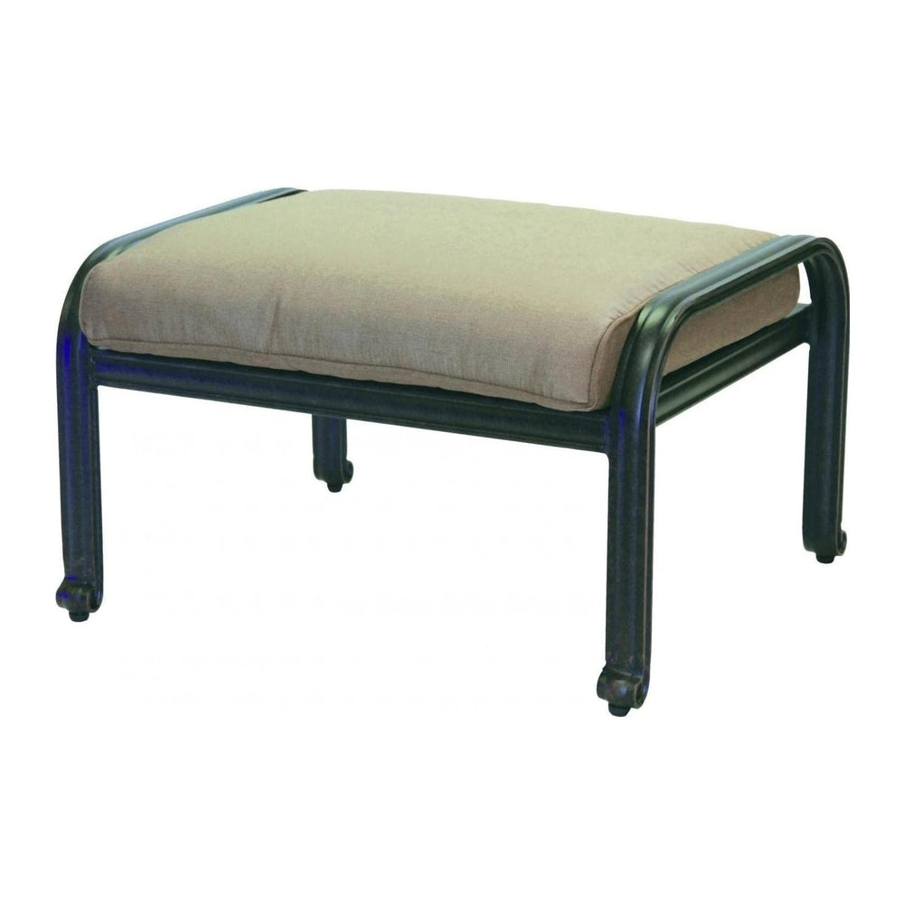 Darlee Nassau Cast Aluminum Patio Ottoman
