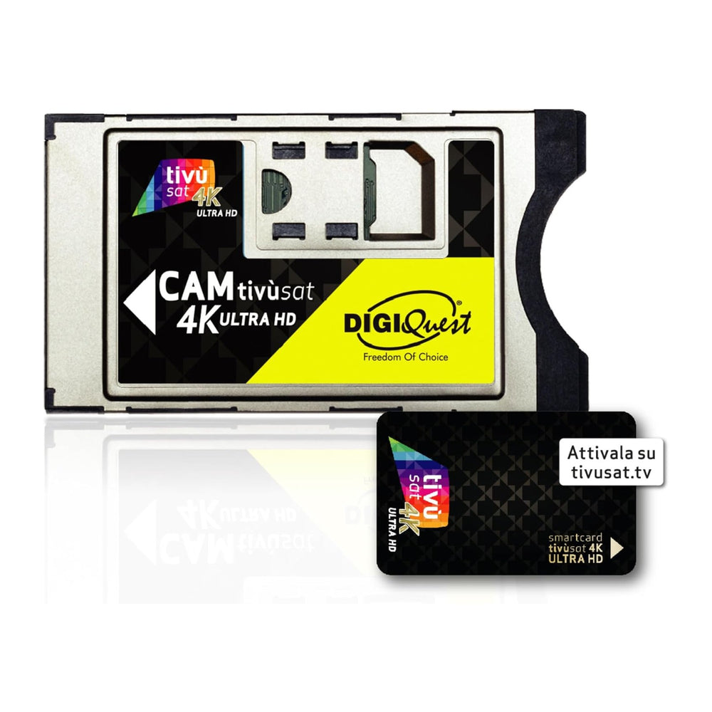 Digiquest CAM Tivùsat 4K Ultra HD Memory Card