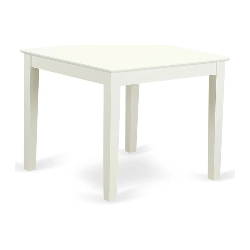 East West Furniture OXT-LWH-T Oxford Square Dining Room Table for Small Space...