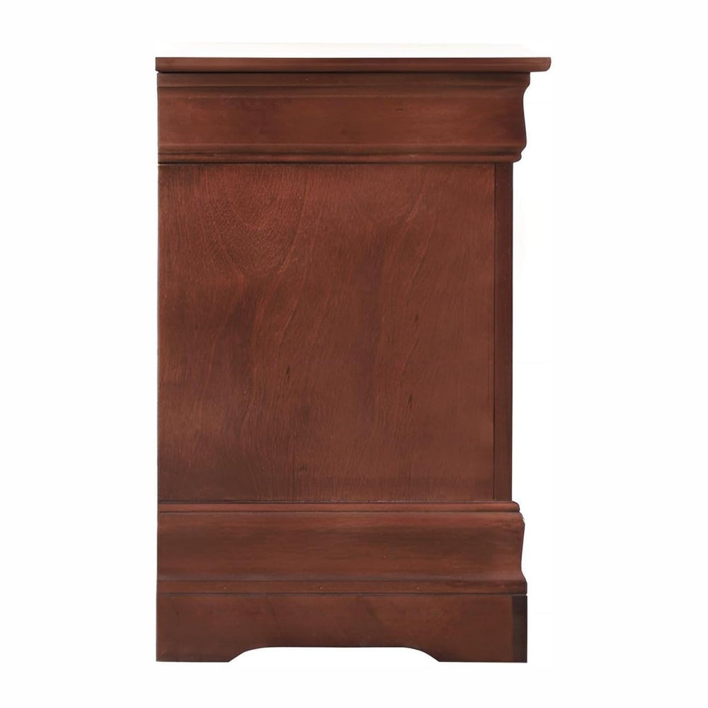 Elegant Traditional Cherry Nightstand,for Small Spaces