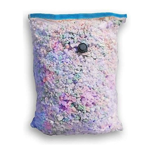 Fine High Density Shredded Memory Foam - Filler for Stuffing, Upholstery, Pil...