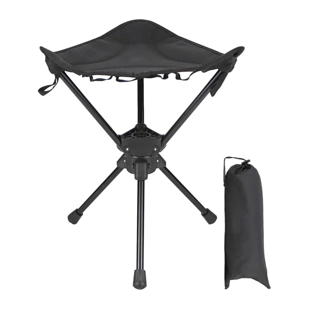 Folding Stool Swivel Slacker Chair Adjustable with Storage Bag | Folding Stoo...