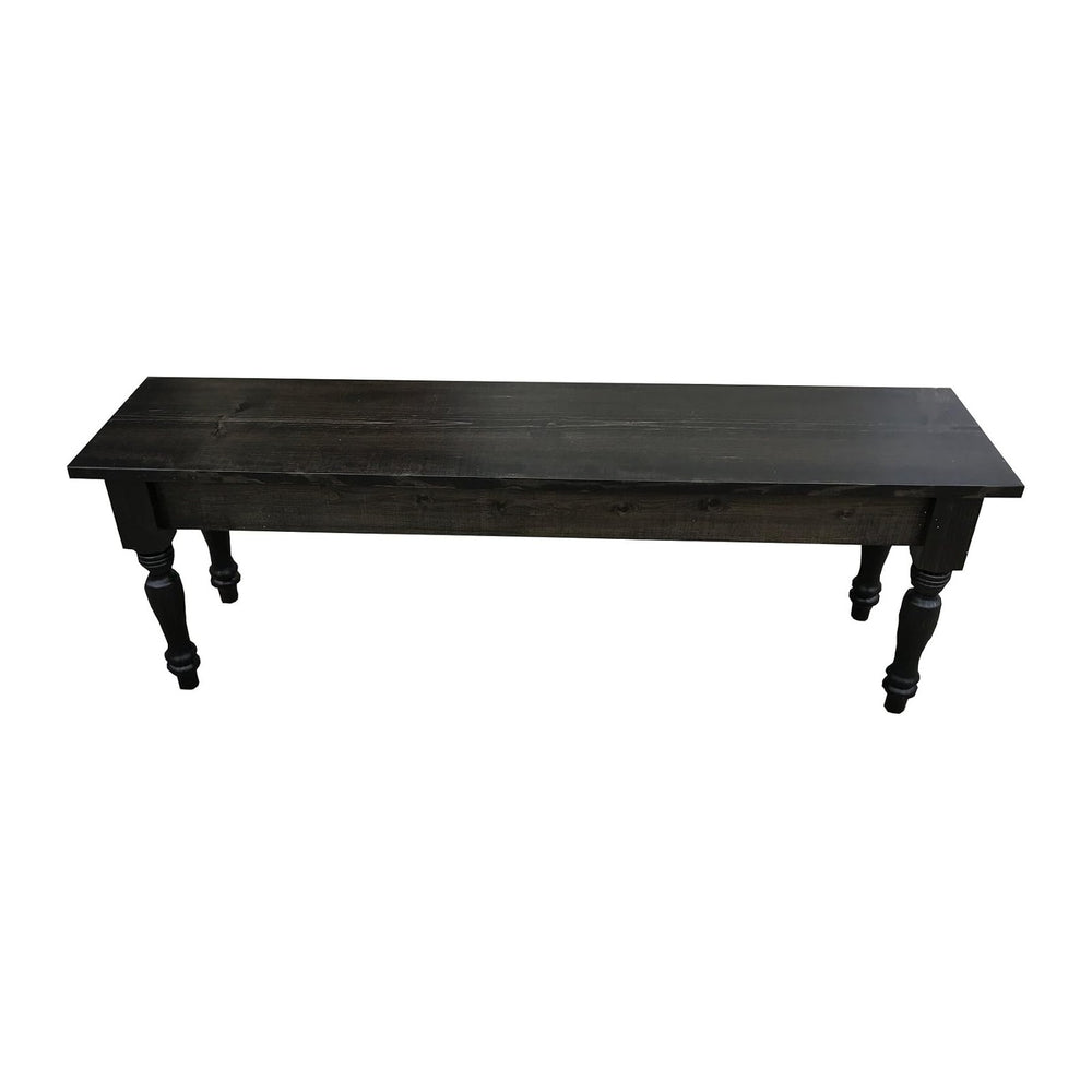 Franklin Farm Bench- Black (72)