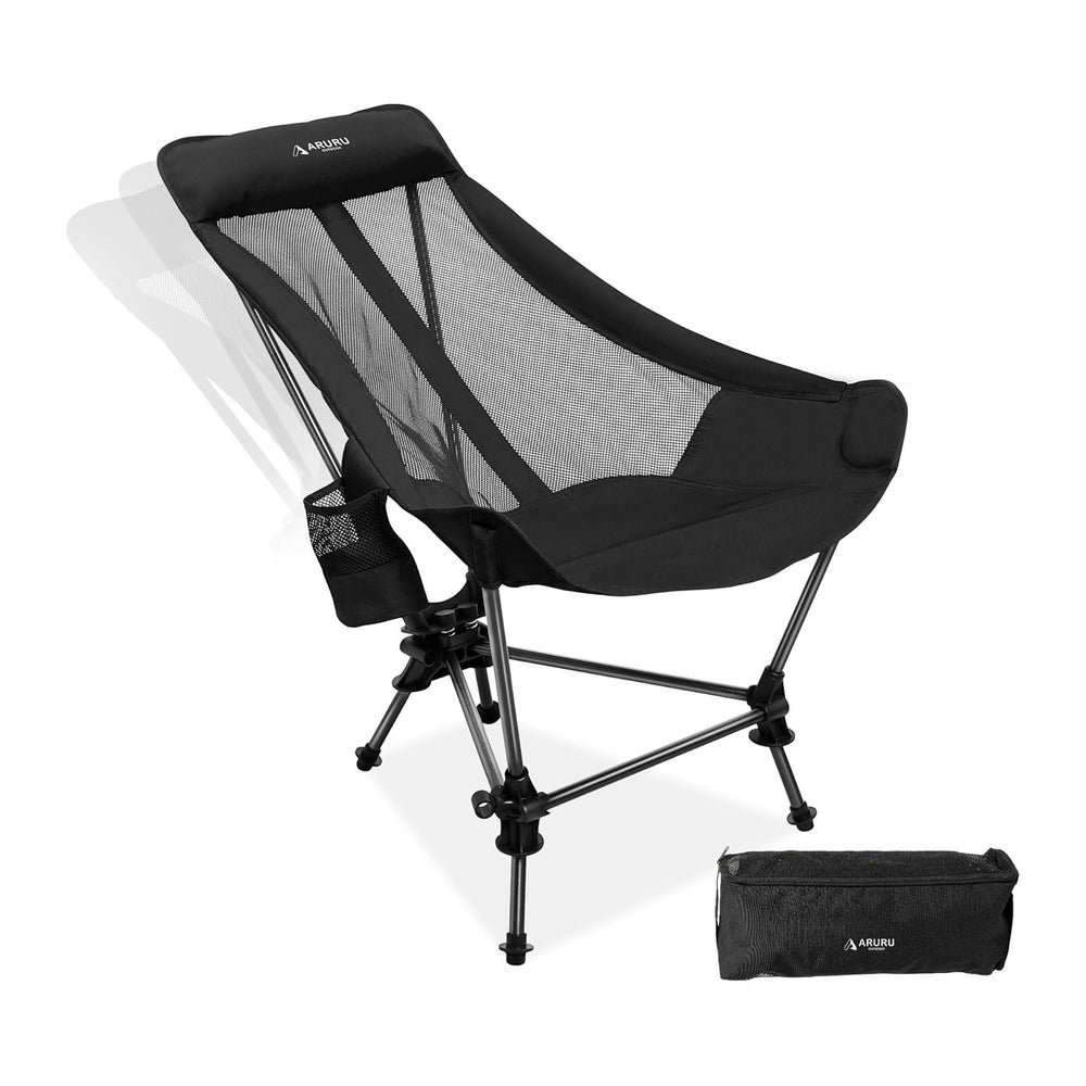 Hammock Camping Chair, Lightweight Folding Beach Lounge Chair with Adjustable...