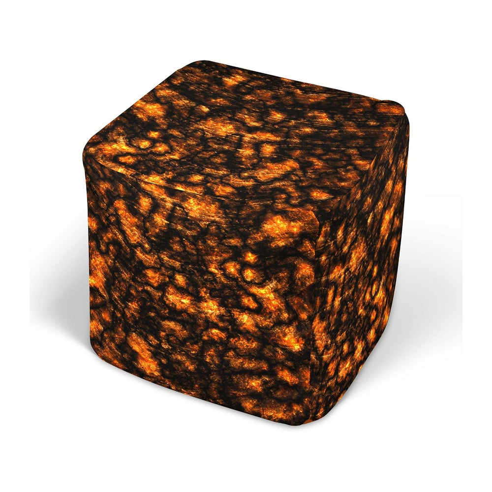 Hot Lava Pouf Ottoman (18 inches)