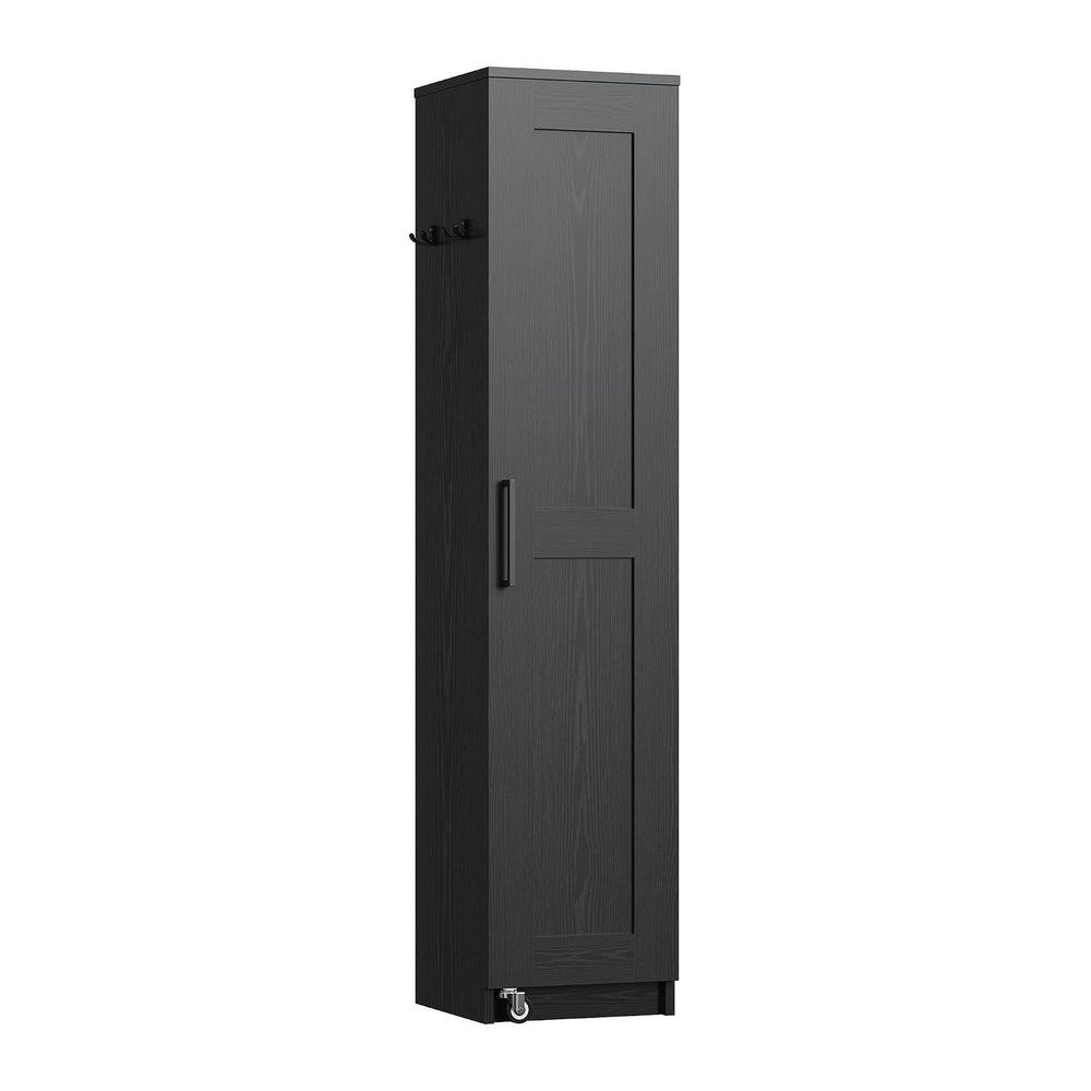 IRONCK Narrow Kitchen Pantry Storage Cabinet, 72" Slim Single Door with ...