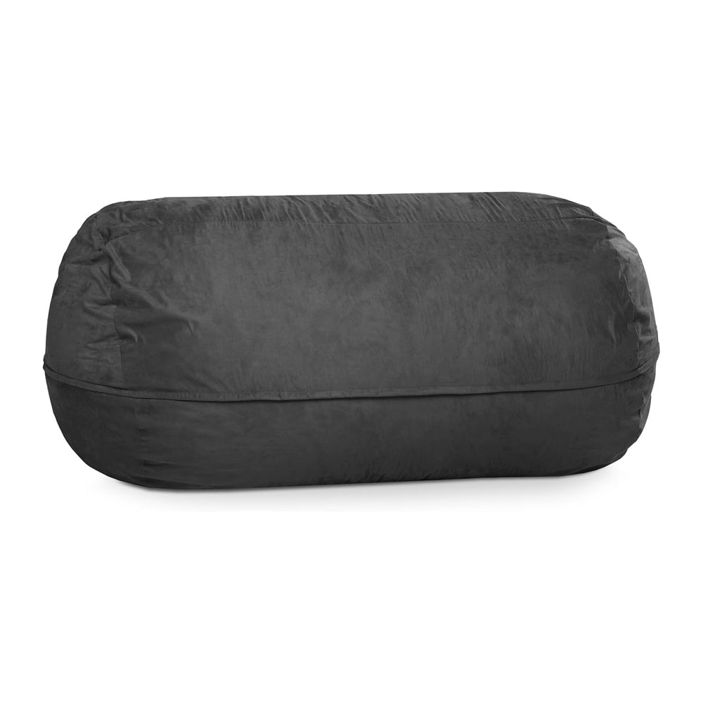 Jaxx 7 Foot Giant Bean Bag Sofa, Black