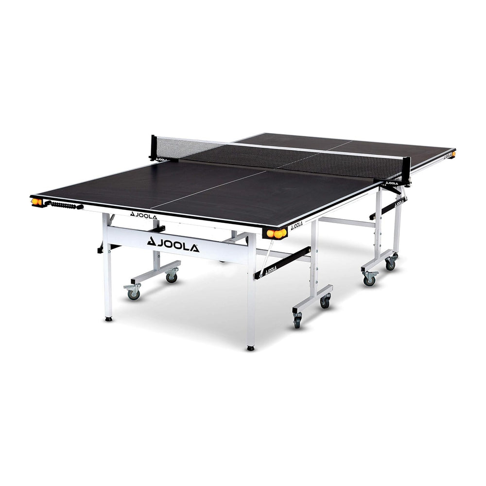 JOOLA Rally TL Professional MDF Indoor Ping Pong Table w/Quick Clamp Table Te...