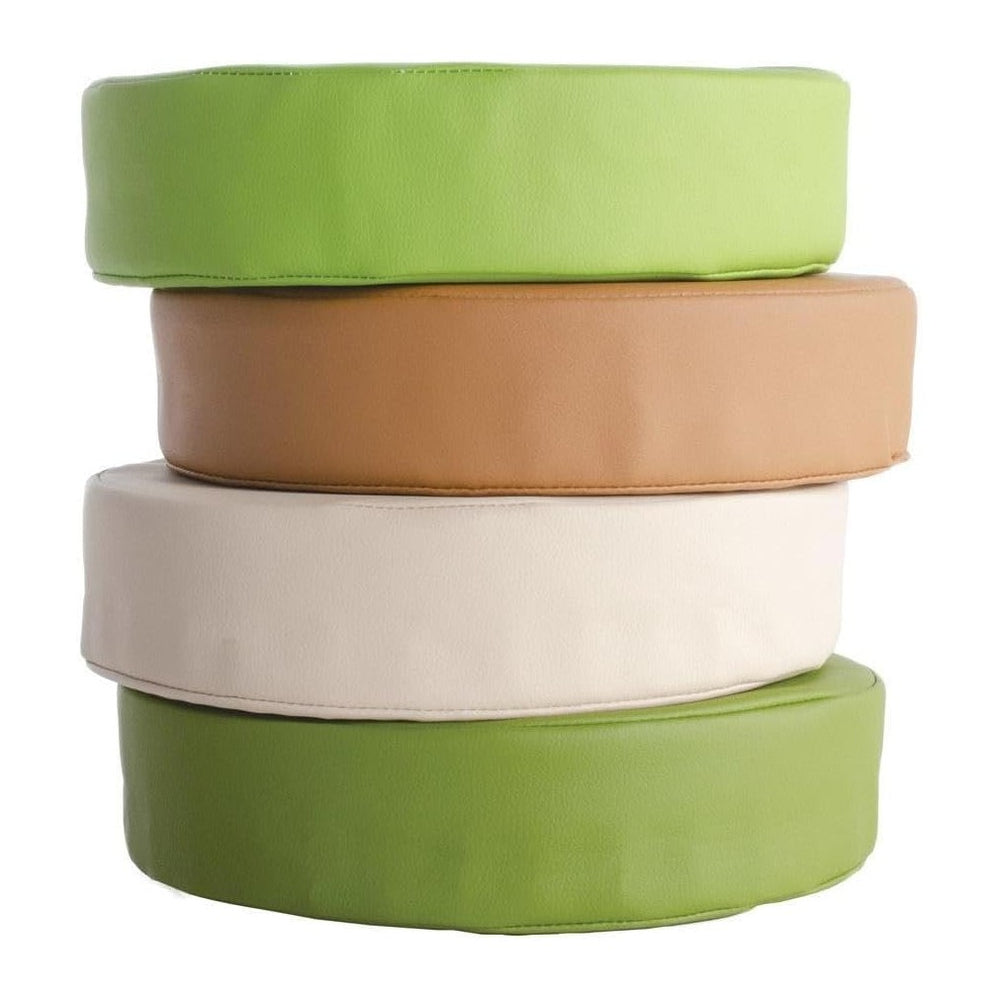 Kaplan Early Learning Washable Wicker Poufs - Set of 4
