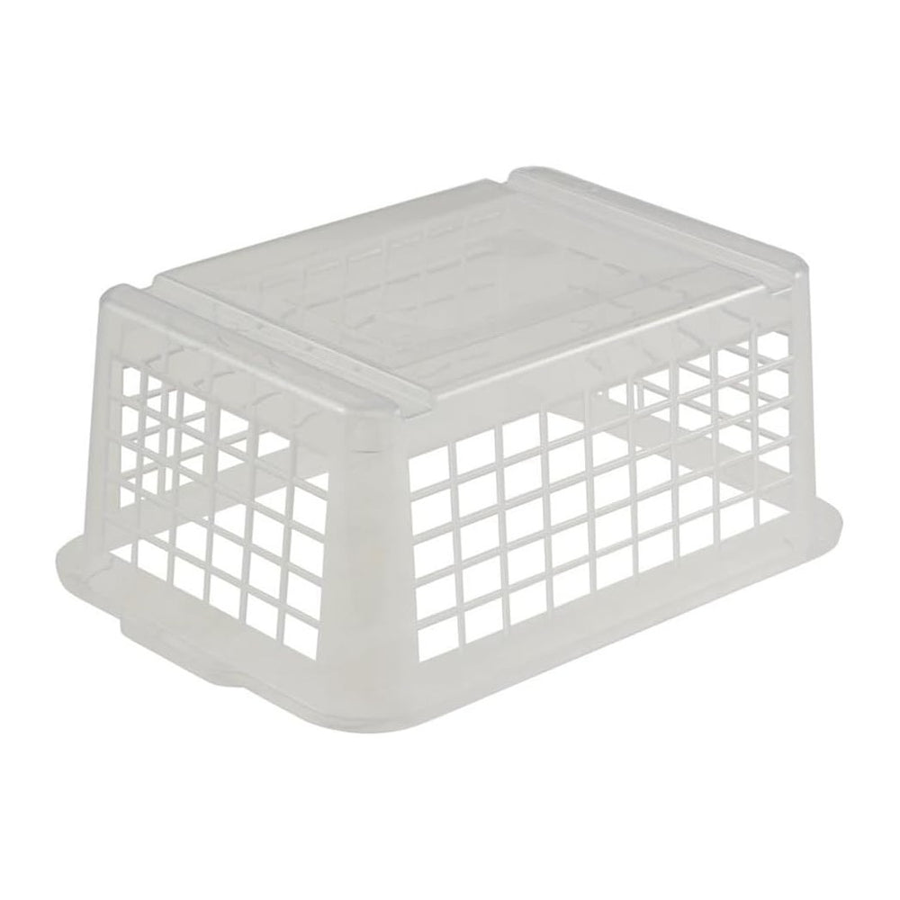 keeeper Storage Basket, Sturdy Plastic (PP), 2.8 l, 25 x 17 x 10 cm, Fred, Tr...