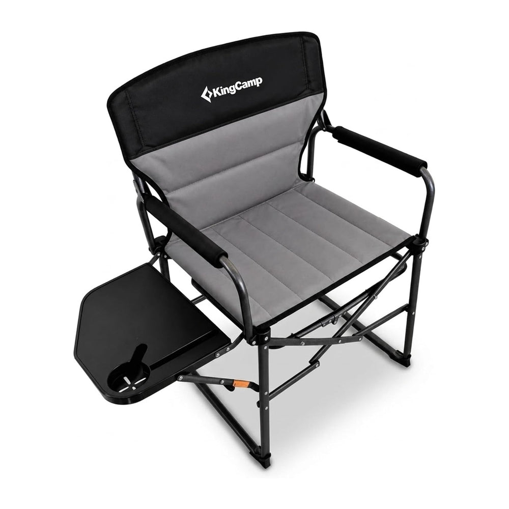 KingCamp Oversized Camping Directors Chair for Big & Tall Heavy Duty 440l...