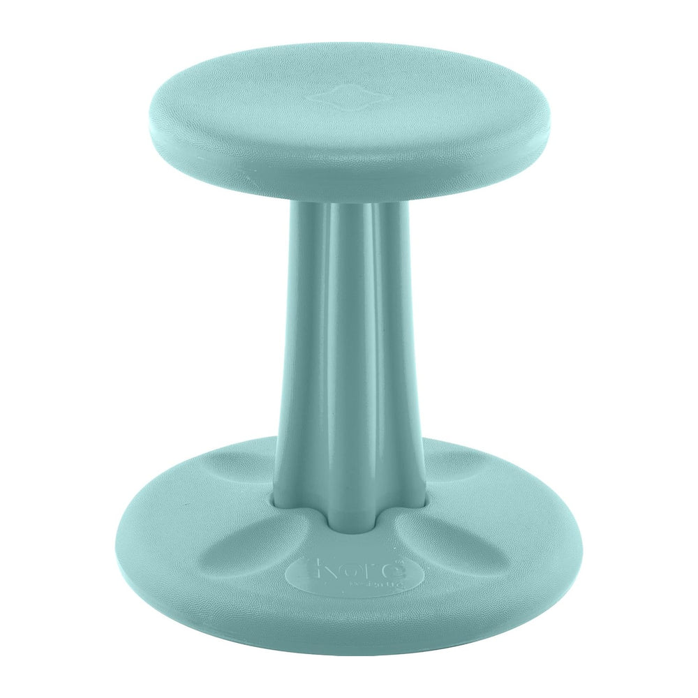 Kore Pre-Teen Wobble Stool, Flexible Seating, Ages 10-11, 18.7in, Teal | Wigg...