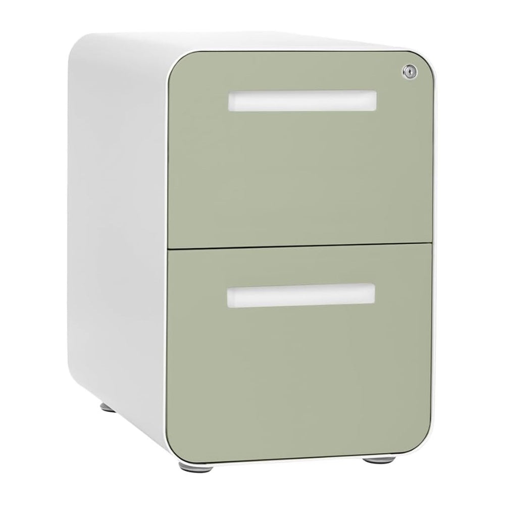 Laura Davidson Furniture Stockpile 2 Drawer Mobile File Cabinet with Lock - U...