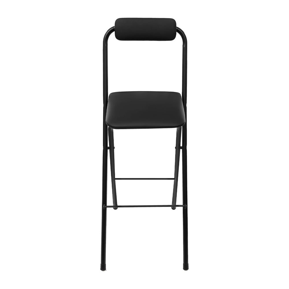 LOYALHEARTDY 1 Pcs Folding Stool, 29.5 in Folding Counter Height Bar Stool wi...