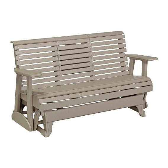 LuxCraft Plain Glider - 5' - Available in 14 Colors (Weatherwood)