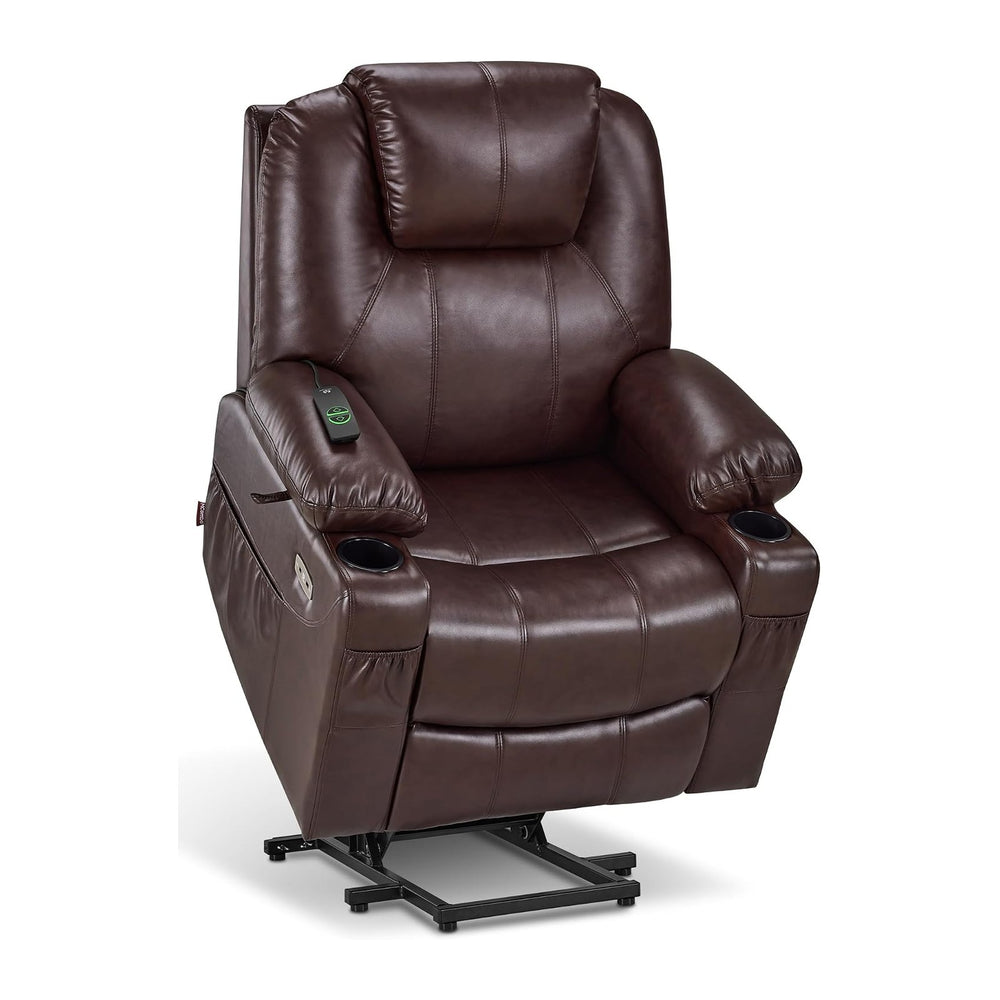 MCombo Power Lift Recliner Chair for Elderly, Heat and Massage 7040(Medium) |...