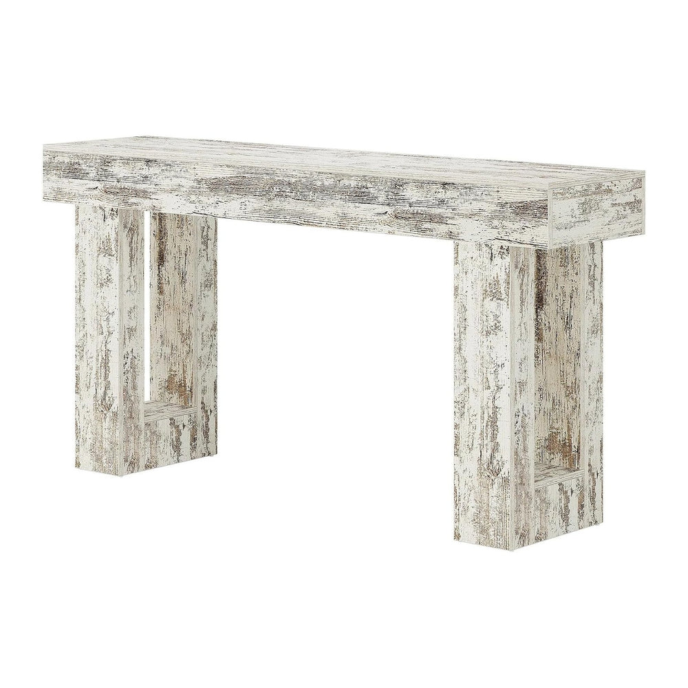 Modern Console Table, 62.99 x 13.77 x 33.46 Inches, Entryway Table with Thick...