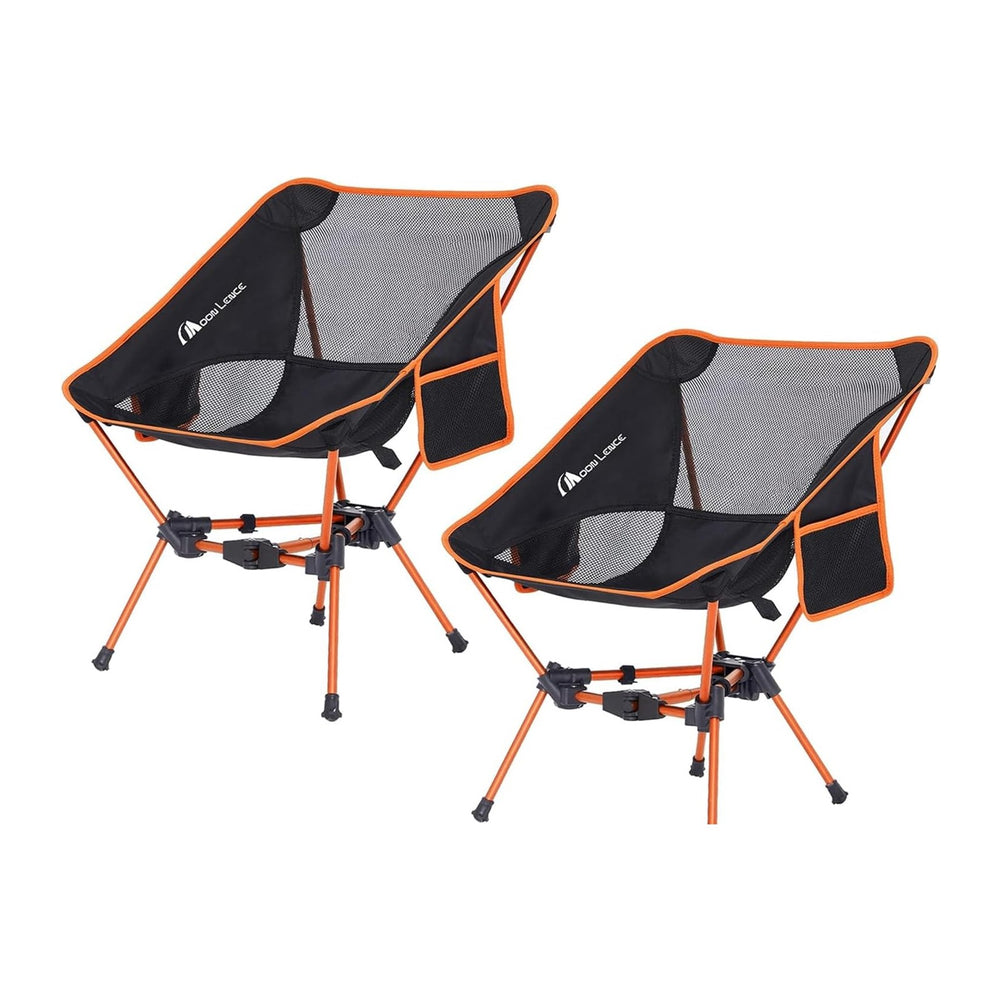 MOON LENCE Portable Camping Chair Backpacking Chair - The 4th Generation Ultr...