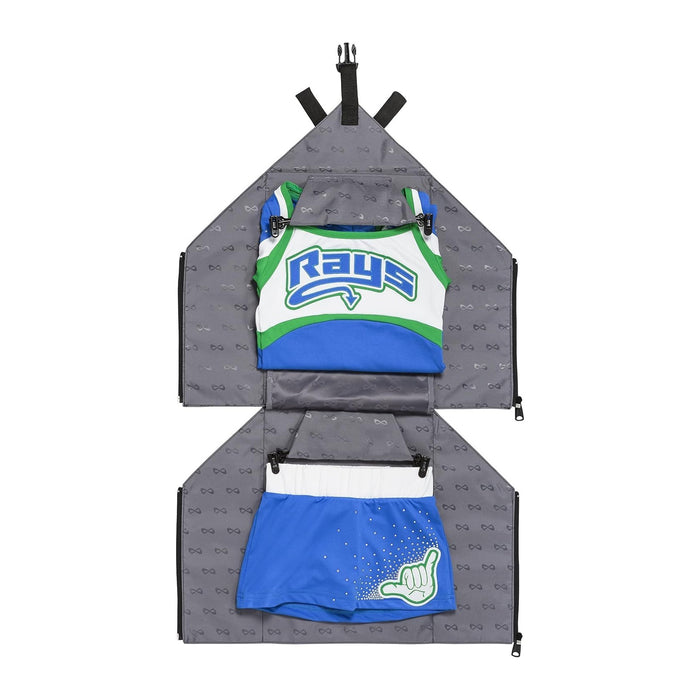 Nfinity Uniform Organizer - Closet Storage - Wardrobe Space Saving Solution | Durable Fabric Storage Organizer. Helps Keep Clothes Neat, Tidy & Wrinkle-Free. Ideal for Home, Office & Travel Organization