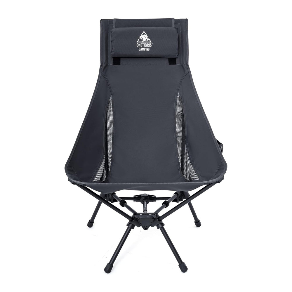 ONETIGRIS Tigerblade High Back Camping Chair with Pillow Design, Comfortable ...