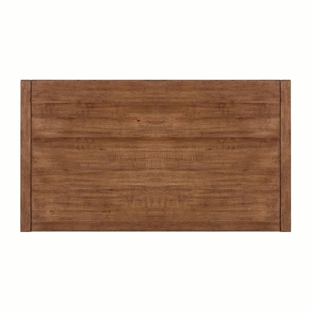 Pemberly Row 3-Piece Living Room Table Set, Harvest Brown Wood Finish, Poplar...