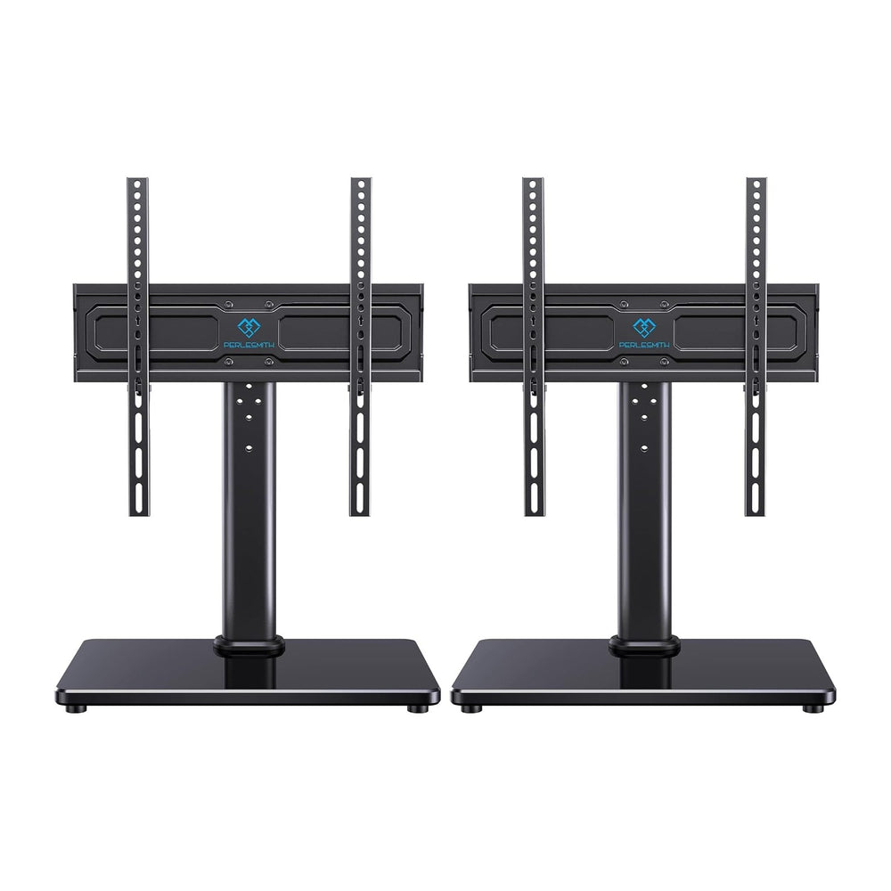 PERLESMITH Universal Swivel TV Stand for 24-60 inch TVs up to 99 lbs, 12 Heig...