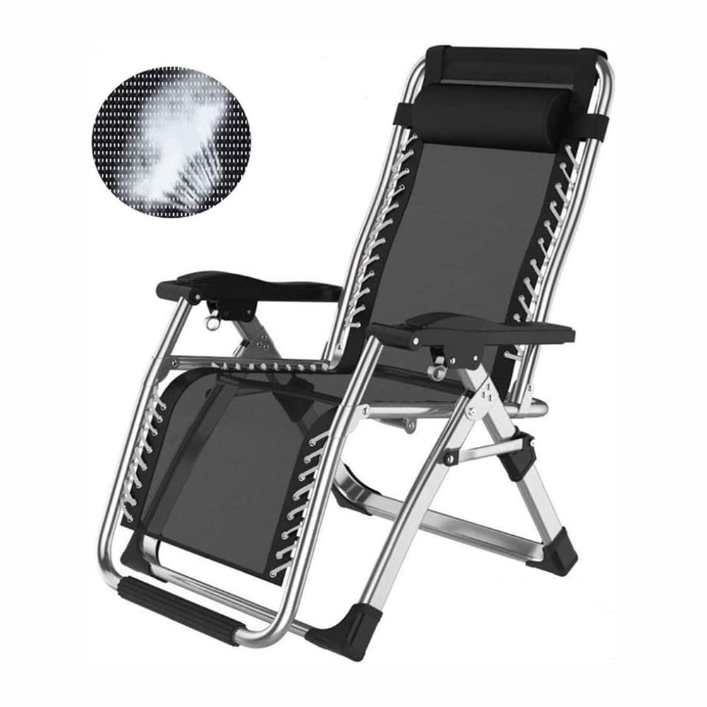 Recliner Garden Chairs, Sun Loungers Recliners Folding Gravity for Patio, Law...